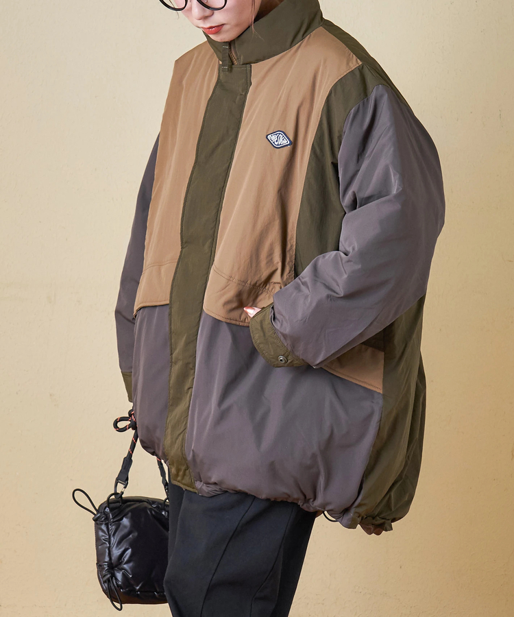 CUBE SUGAR(キューブシュガー) |【秋冬新作】ナイロン 中綿 モンスター ジャケット