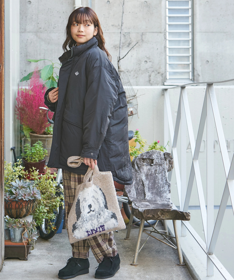 CUBE SUGAR(キューブシュガー) |【秋冬新作】ナイロン 中綿 モンスター ジャケット