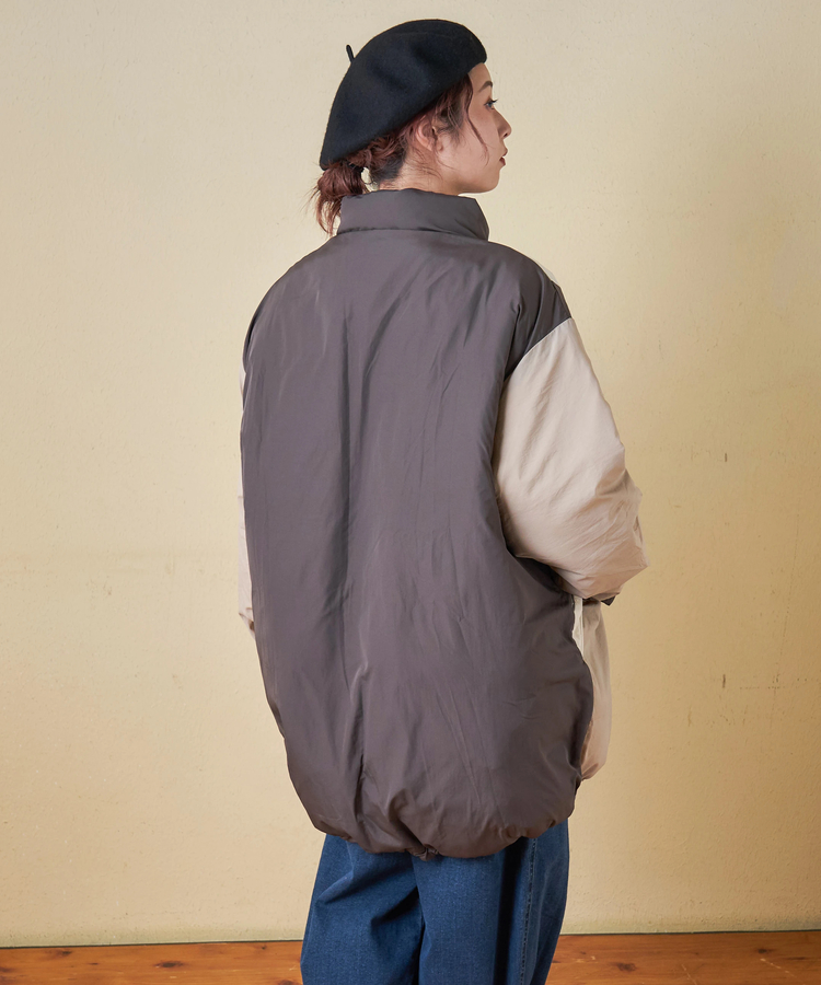 CUBE SUGAR(キューブシュガー) |【秋冬新作】ナイロン 中綿 モンスター ジャケット