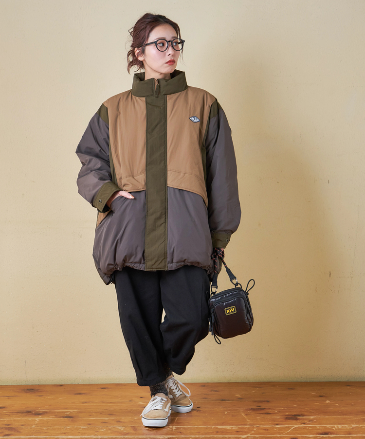 CUBE SUGAR(キューブシュガー) |【秋冬新作】ナイロン 中綿 モンスター ジャケット