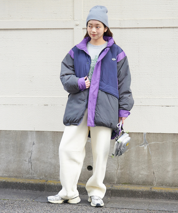 CUBE SUGAR(キューブシュガー) |【秋冬新作】ナイロン 中綿 モンスター ジャケット