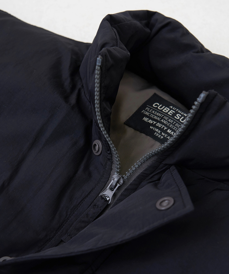 CUBE SUGAR(キューブシュガー) |【秋冬新作】ナイロン 中綿 モンスター ジャケット