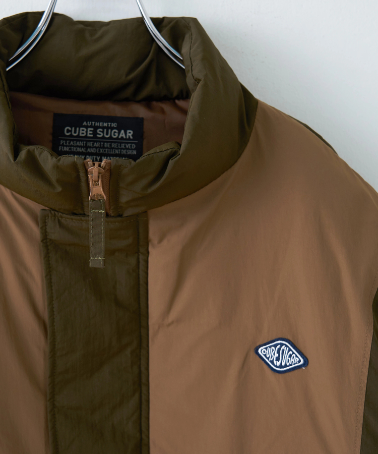CUBE SUGAR(キューブシュガー) |【秋冬新作】ナイロン 中綿 モンスター ジャケット