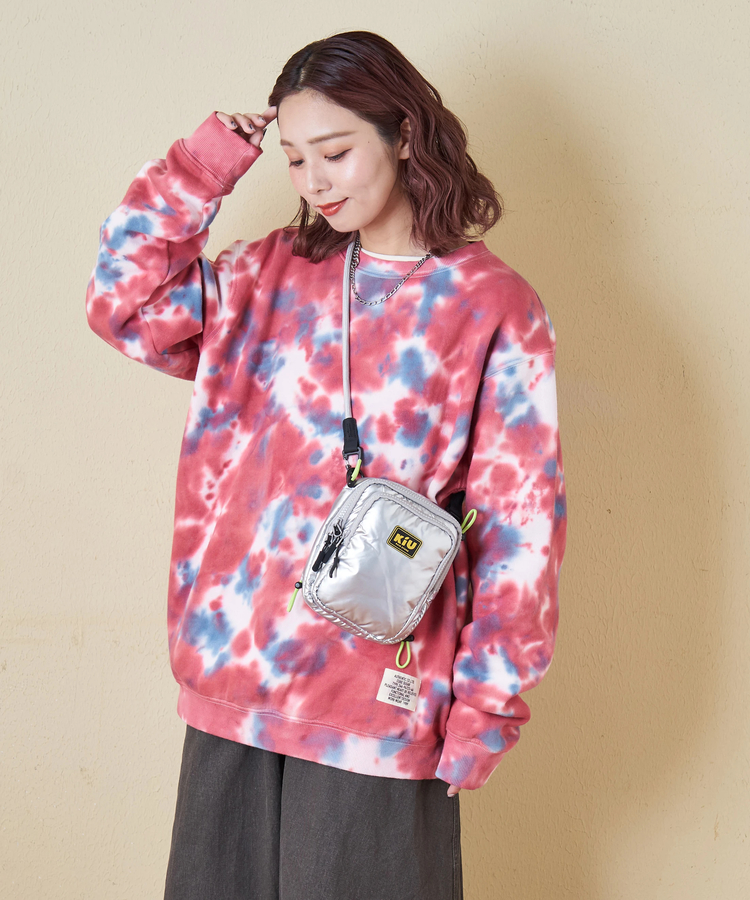 CUBE SUGAR(キューブシュガー) |【秋冬新作】裏起毛 スウェット タイダイ プルオーバー