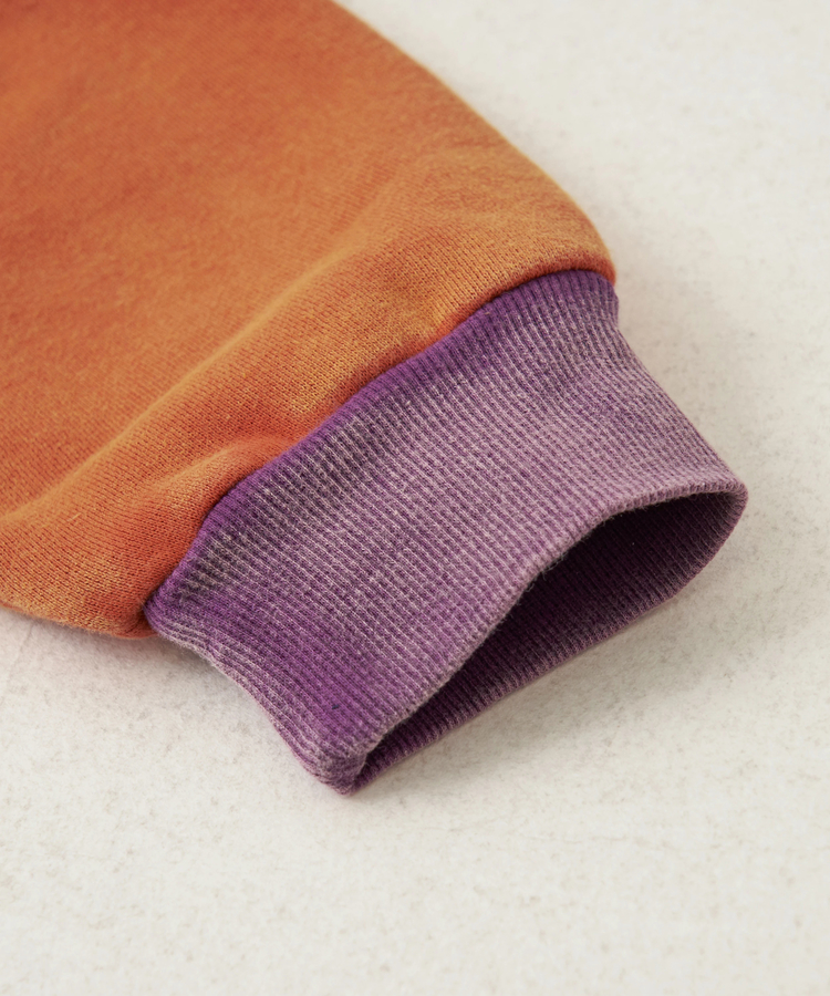 CUBE SUGAR(キューブシュガー) |【秋冬新作】CVC裏毛 裏起毛 スノーウォッシュ 配色 プルオーバー パーカー