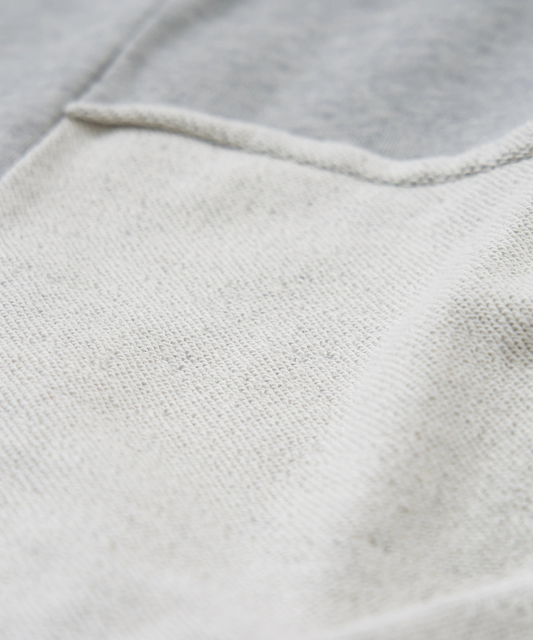 CUBE SUGAR(キューブシュガー) |【秋冬新作】パウダー加工 裏使い切替 ビッグ プルオーバー スウェット