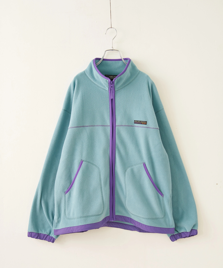 CUBE SUGAR(キューブシュガー) |【秋冬新作】フリース × ナイロン ジップアップ ブルゾン
