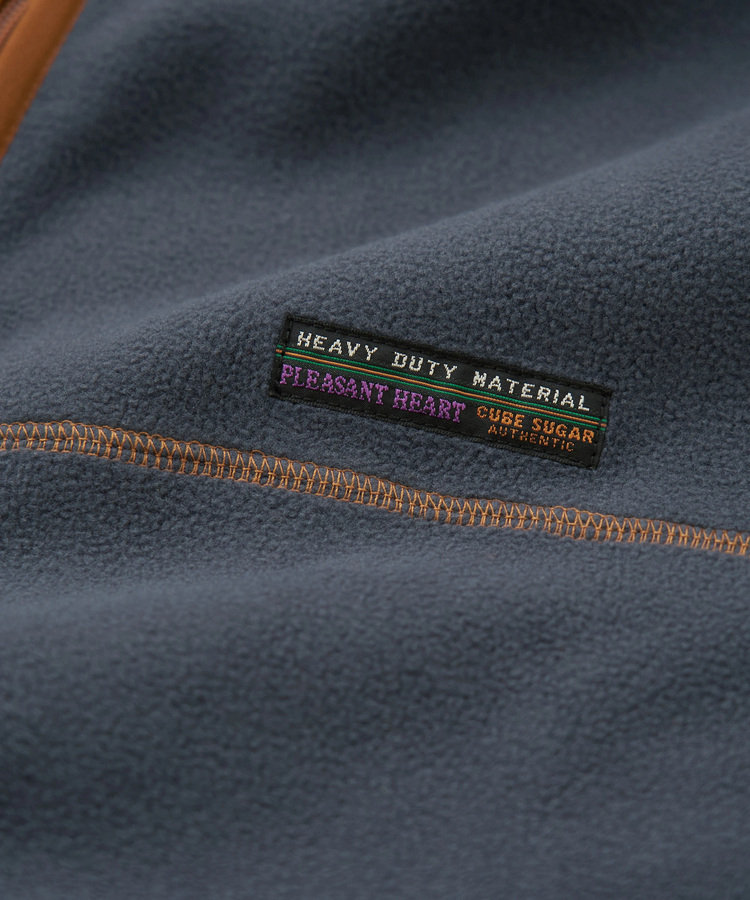 CUBE SUGAR(キューブシュガー) |【秋冬新作】フリース × ナイロン ジップアップ ブルゾン