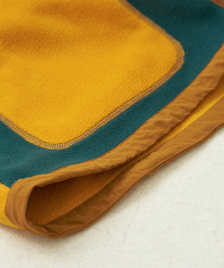 CUBE SUGAR(キューブシュガー) |【秋冬新作】フリース × ナイロン ジップアップ ブルゾン