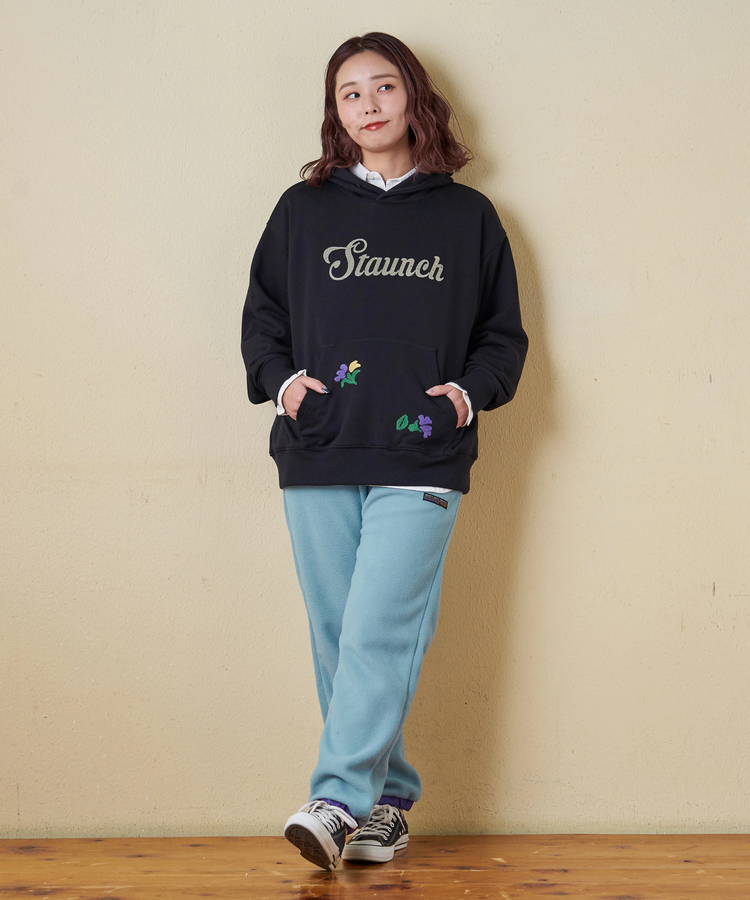 CUBE SUGAR(キューブシュガー) |【秋冬新作】フリース × ナイロン イージーパンツ