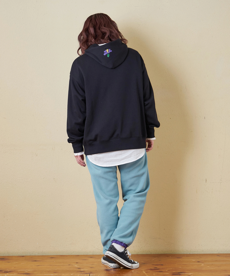 CUBE SUGAR(キューブシュガー) |【秋冬新作】フリース × ナイロン イージーパンツ