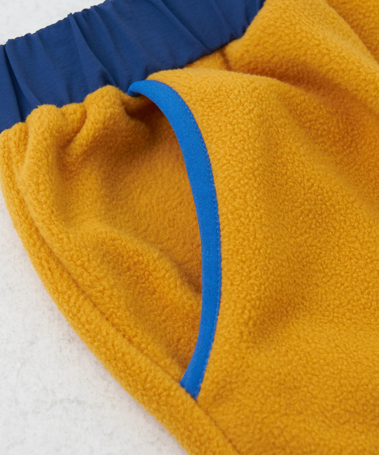 CUBE SUGAR(キューブシュガー) |【秋冬新作】フリース × ナイロン イージーパンツ