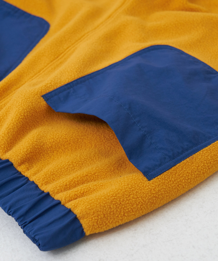 CUBE SUGAR(キューブシュガー) |【秋冬新作】フリース × ナイロン イージーパンツ