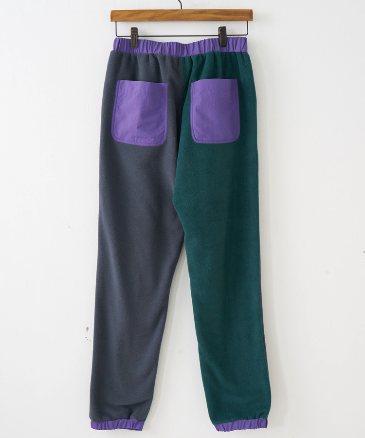 CUBE SUGAR(キューブシュガー) |【秋冬新作】フリース × ナイロン イージーパンツ