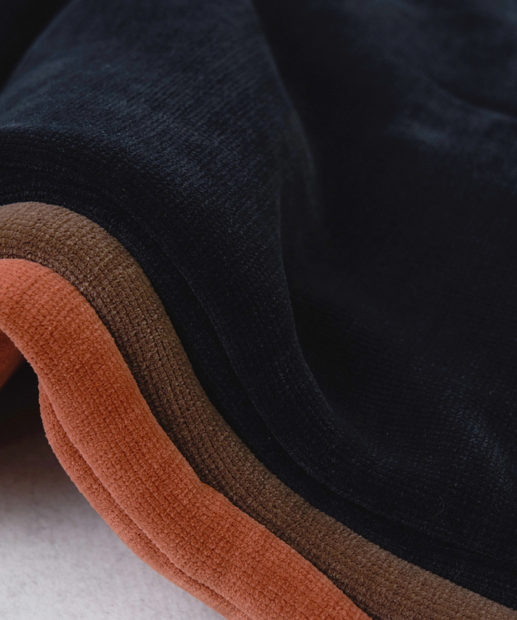 CUBE SUGAR(キューブシュガー) |【秋冬新作】裏ボア ベロア ノーカラー ジャケット