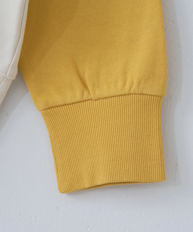 CUBE SUGAR(キューブシュガー) |【秋冬新作】30/10裏毛 リメイク風 ロゴプリント プルオーバー スウェット