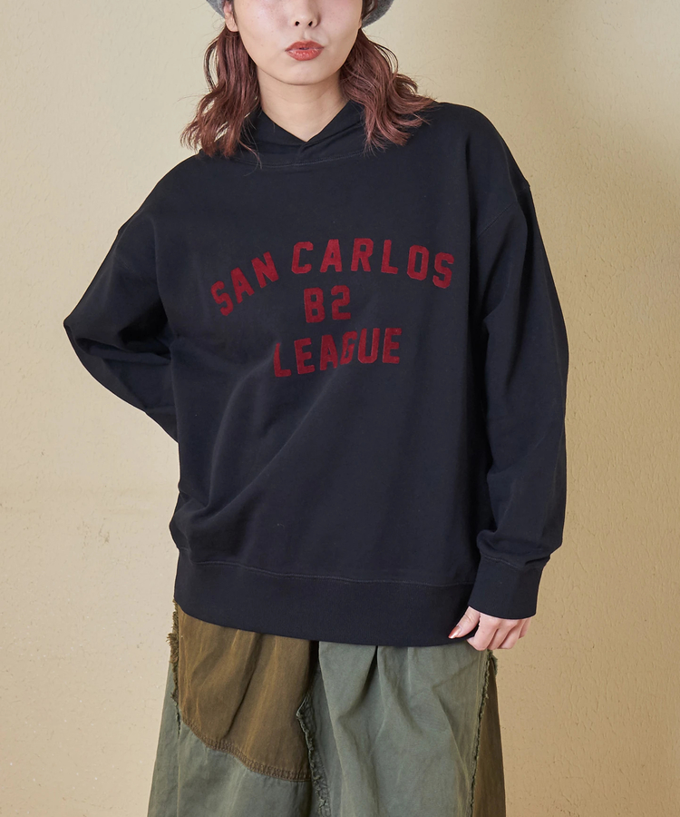 CUBE SUGAR(キューブシュガー) |【秋冬新作】30/10裏毛 ショールカラー プルオーバー スウェット