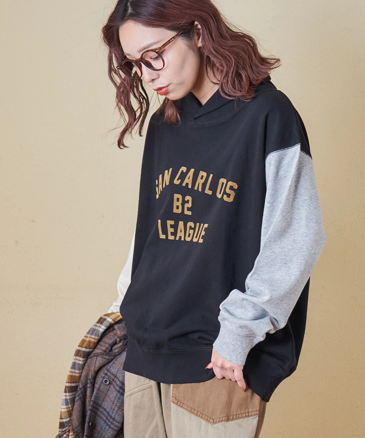 CUBE SUGAR(キューブシュガー) |【秋冬新作】30/10裏毛 ショールカラー プルオーバー スウェット