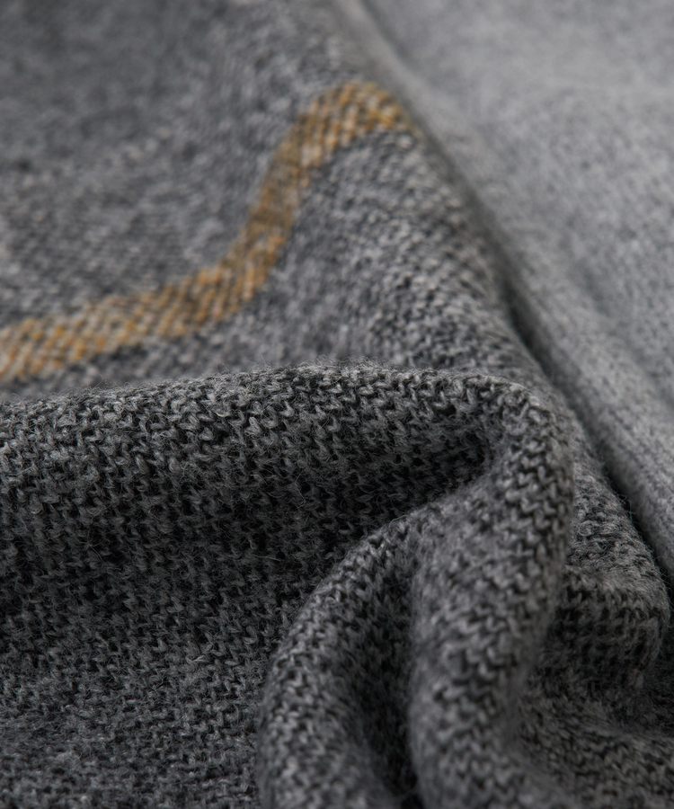 CUBE SUGAR(キューブシュガー) |【秋冬新作】リサイクル ニット アニマル柄 ジャガード プルオーバー