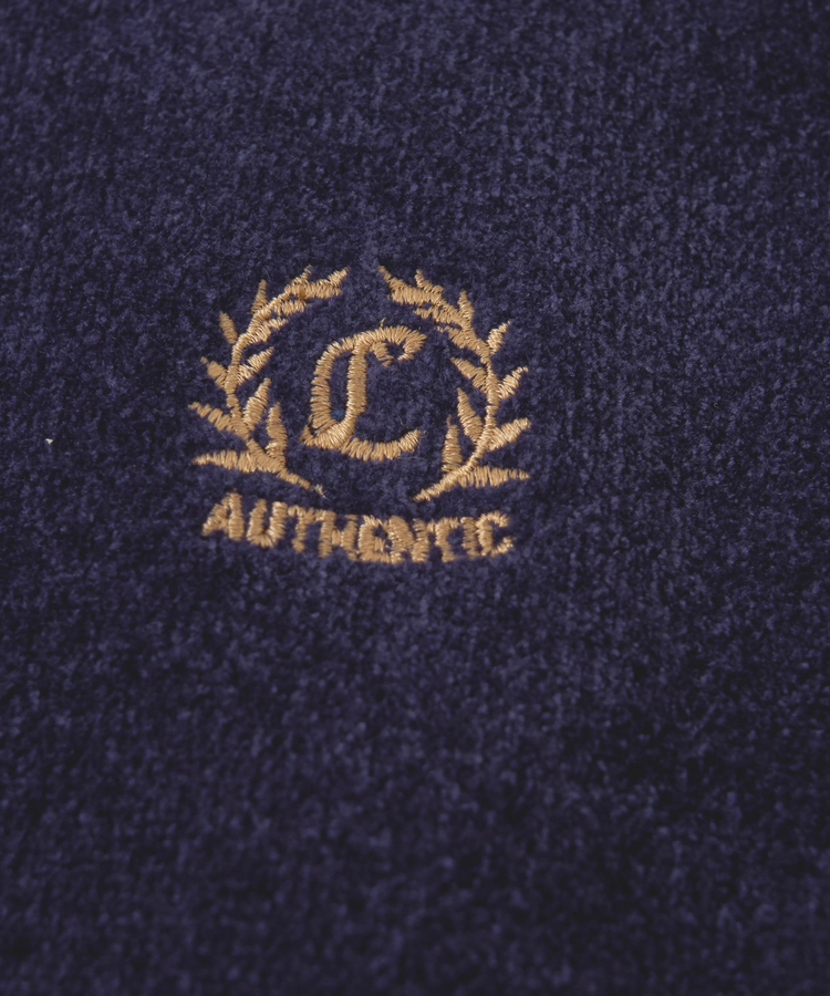 CUBE SUGAR(キューブシュガー) |【秋冬新作】モールヤーン ニット ライン入り トラックジャケット