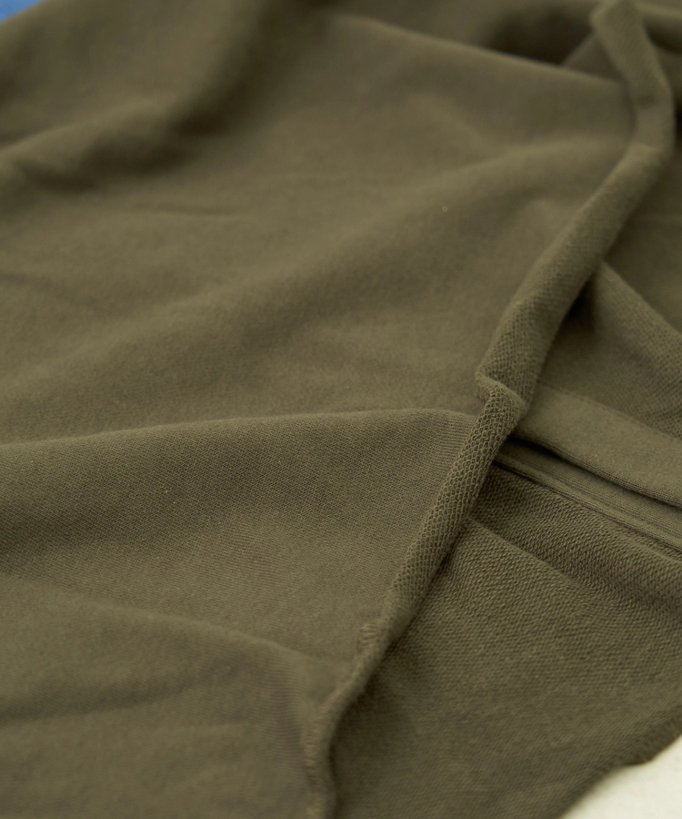 CUBE SUGAR(キューブシュガー) |【秋冬新作】8オンス デニム × スウェット リメイク風 チュニック シャツワンピース