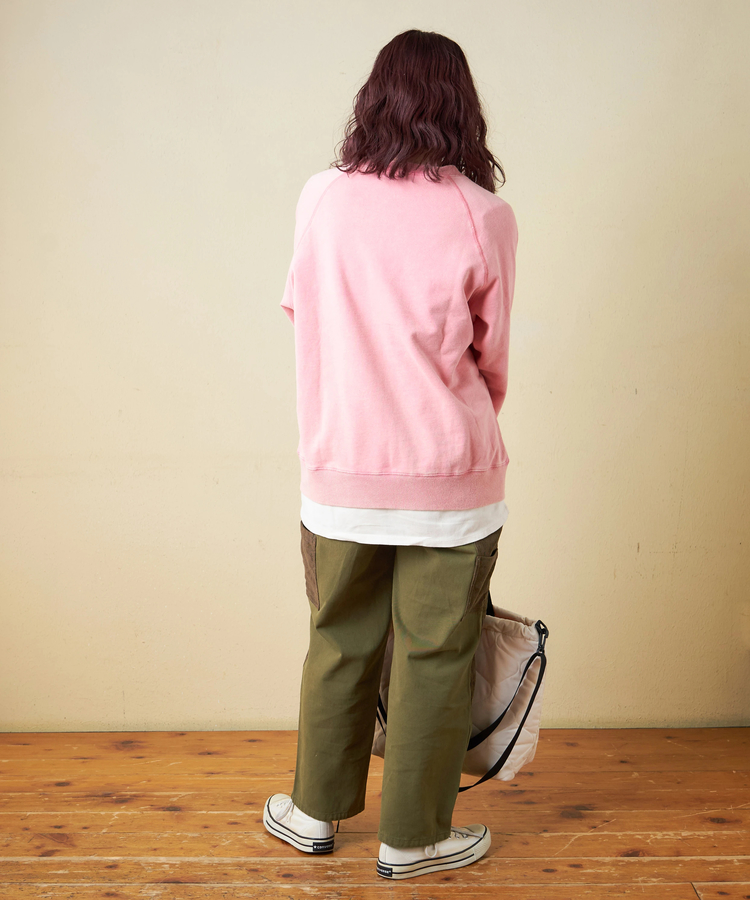 CUBE SUGAR(キューブシュガー) |【秋冬新作】ピーチツイル × コーデュロイ 組合せ ペインターパンツ