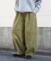 【秋冬新作】微起毛 ツイル バルーン パンツ
