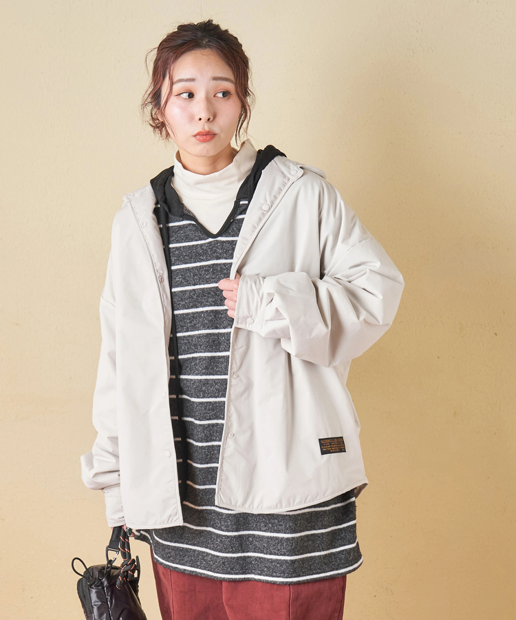 CUBE SUGAR(キューブシュガー) |【秋冬新作】エコダウン シャツ ブルゾン