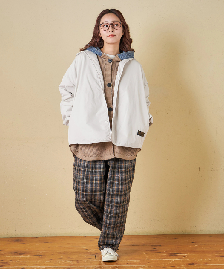 CUBE SUGAR(キューブシュガー) |【秋冬新作】エコダウン シャツ ブルゾン