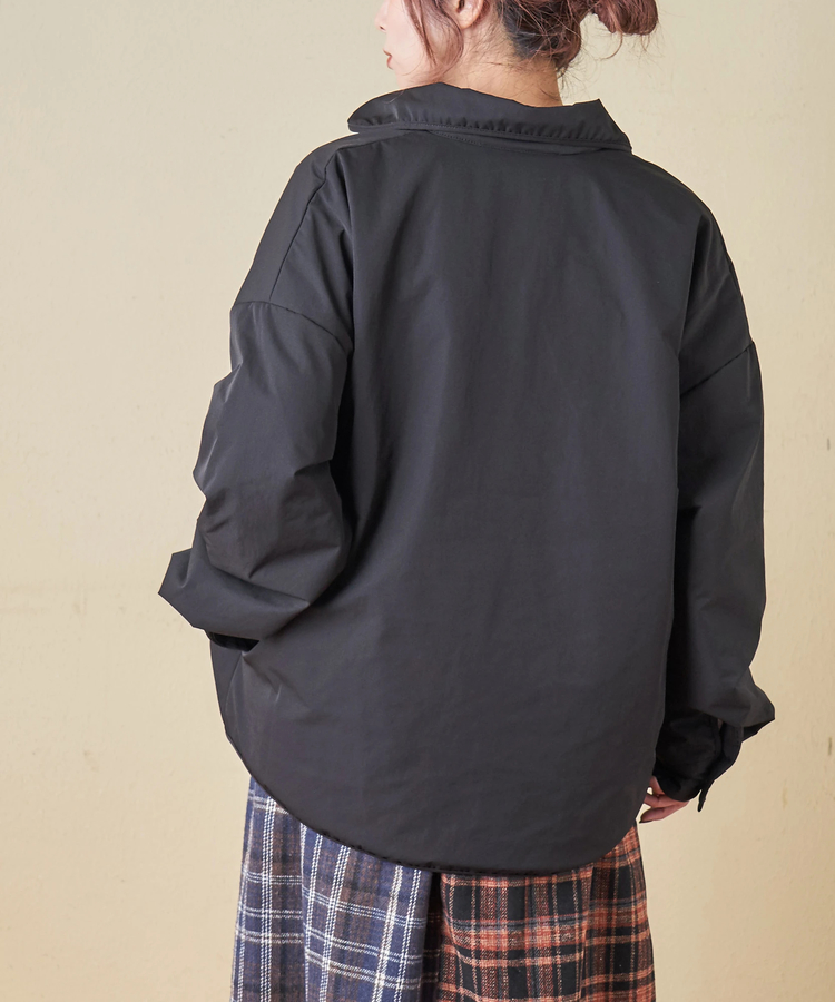 CUBE SUGAR(キューブシュガー) |【秋冬新作】エコダウン シャツ ブルゾン