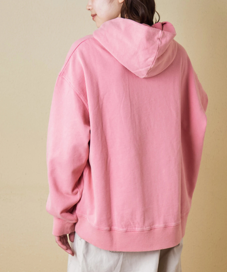 CUBE SUGAR(キューブシュガー) |【秋冬新作】パウダー加工 裏毛 パッチポケット プルオーバーパーカー