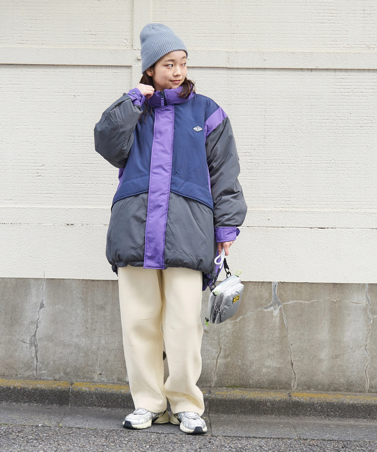 CUBE SUGAR(キューブシュガー) |【秋冬新作】CVC ガーゼ裏毛 裏起毛 スウェット カーヴィ パンツ