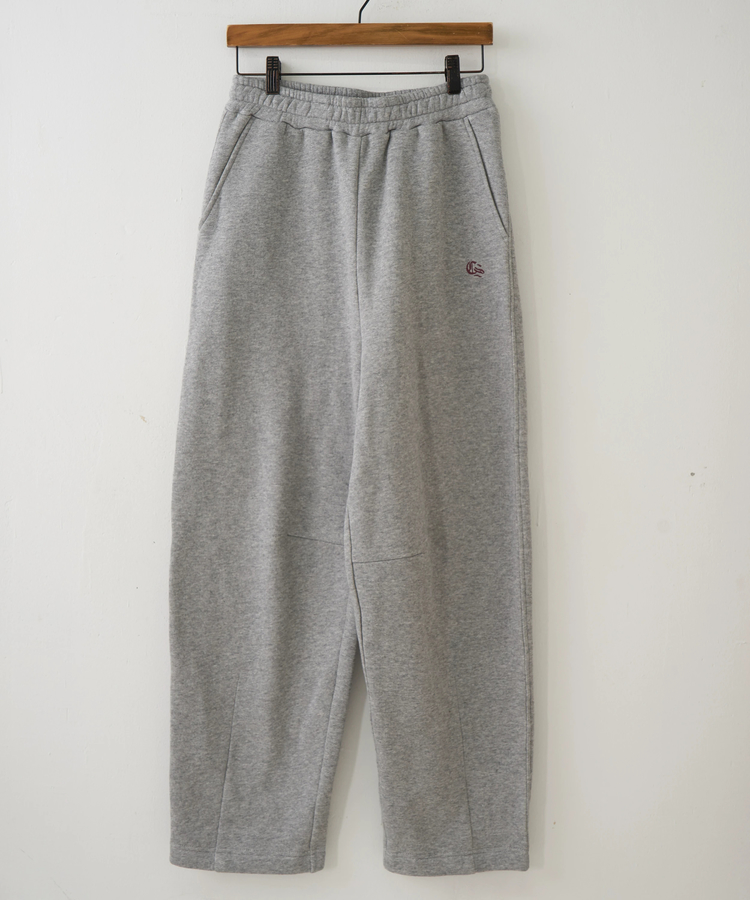 CUBE SUGAR(キューブシュガー) |【秋冬新作】CVC ガーゼ裏毛 裏起毛 スウェット カーヴィ パンツ