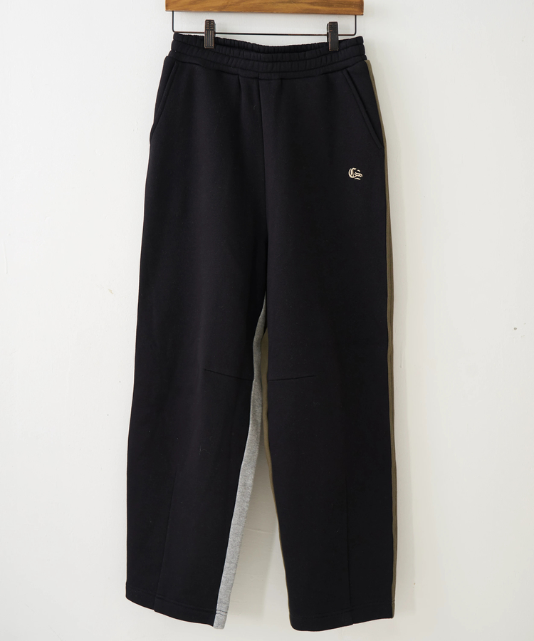 CUBE SUGAR(キューブシュガー) |【秋冬新作】CVC ガーゼ裏毛 裏起毛 スウェット カーヴィ パンツ