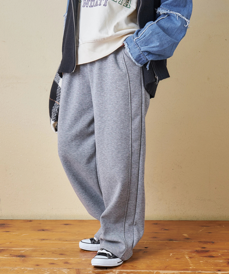CUBE SUGAR(キューブシュガー) |【秋冬新作】裏フリース イージーパンツ