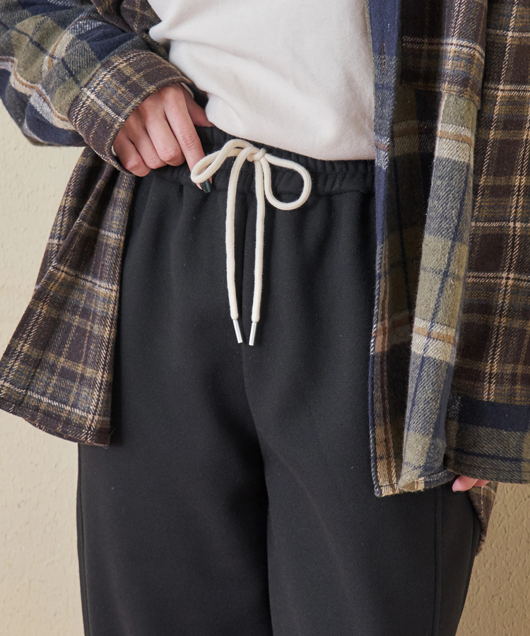 CUBE SUGAR(キューブシュガー) |【秋冬新作】裏フリース イージーパンツ