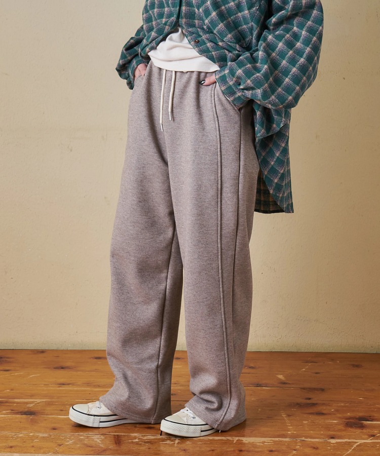 CUBE SUGAR(キューブシュガー) |【秋冬新作】裏フリース イージーパンツ