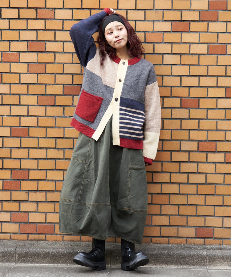 CUBE SUGAR(キューブシュガー) |【秋冬新作】アンチピリング ニット リバーシブル カーディガン