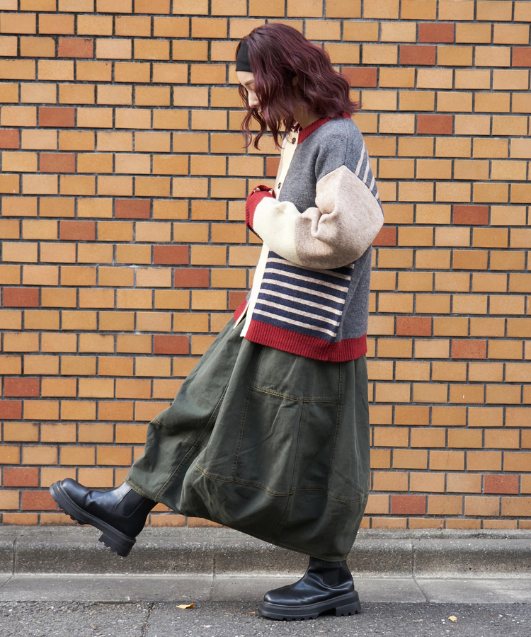 CUBE SUGAR(キューブシュガー) |【秋冬新作】アンチピリング ニット リバーシブル カーディガン