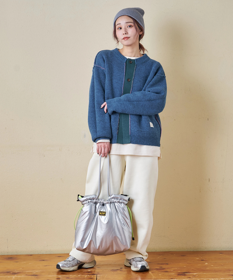 CUBE SUGAR(キューブシュガー) |【秋冬新作】アンチピリング ニット リバーシブル カーディガン