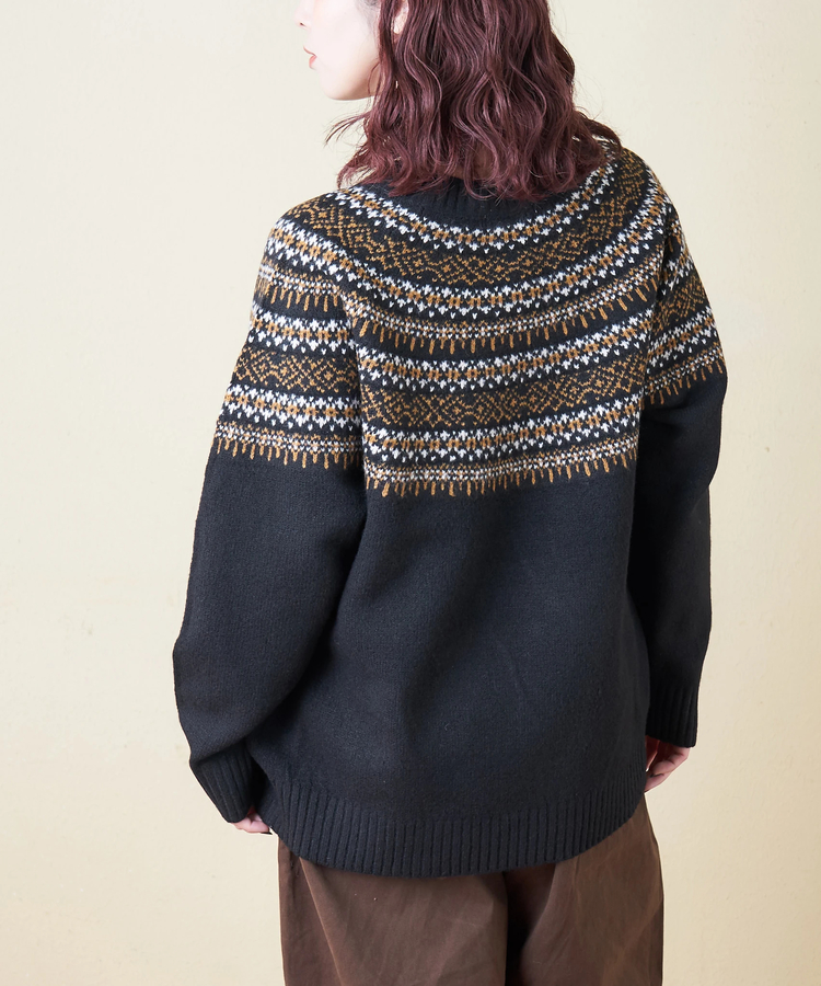 CUBE SUGAR(キューブシュガー) |【冬新作】求心 ニット ラグラン プルオーバー