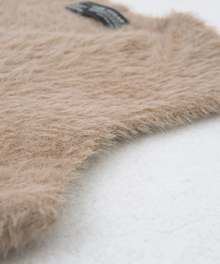 CUBE SUGAR(キューブシュガー) |【秋冬新作】シャギー ニット Vネック ベスト