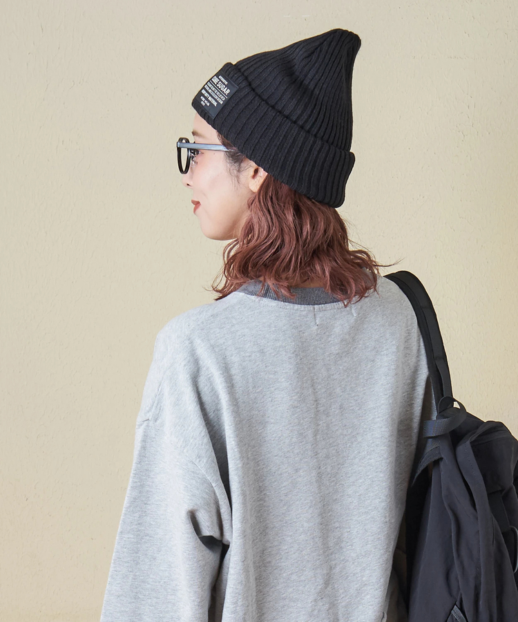 CUBE SUGAR(キューブシュガー) |【秋冬新作】リブ編み ニット キャップ