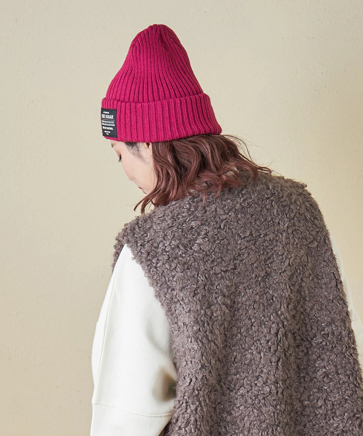CUBE SUGAR(キューブシュガー) |【秋冬新作】リブ編み ニット キャップ