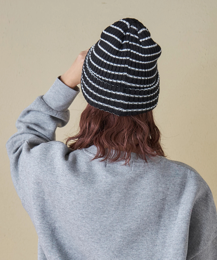CUBE SUGAR(キューブシュガー) |【秋冬新作】リブ編み ニット キャップ