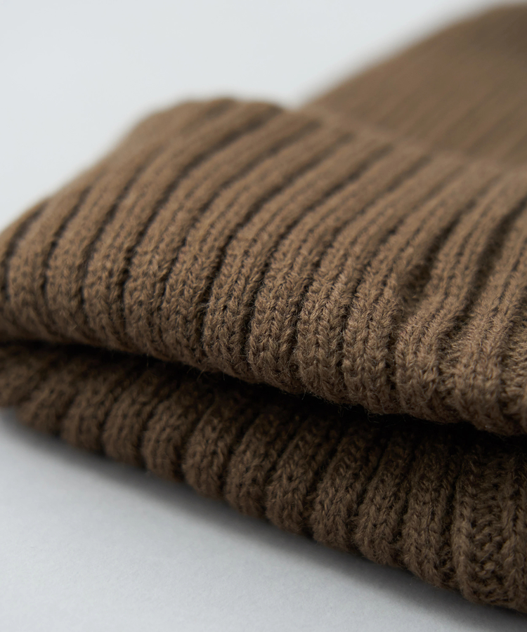 CUBE SUGAR(キューブシュガー) |【秋冬新作】リブ編み ニット キャップ