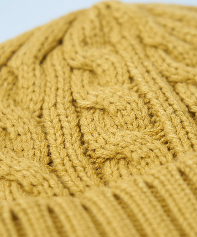 CUBE SUGAR(キューブシュガー) |【秋冬新作】ケーブル編み ニット キャップ