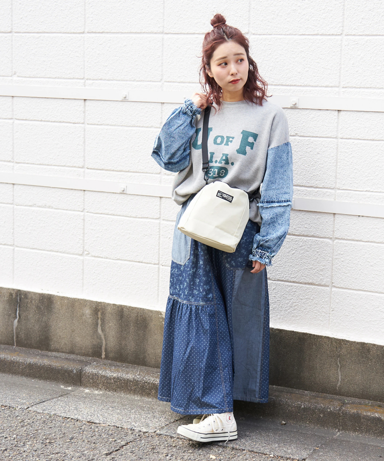 CUBE SUGAR(キューブシュガー) |【春新作8%分ポイントバック】ナイロン 巾着 ショルダーバッグ