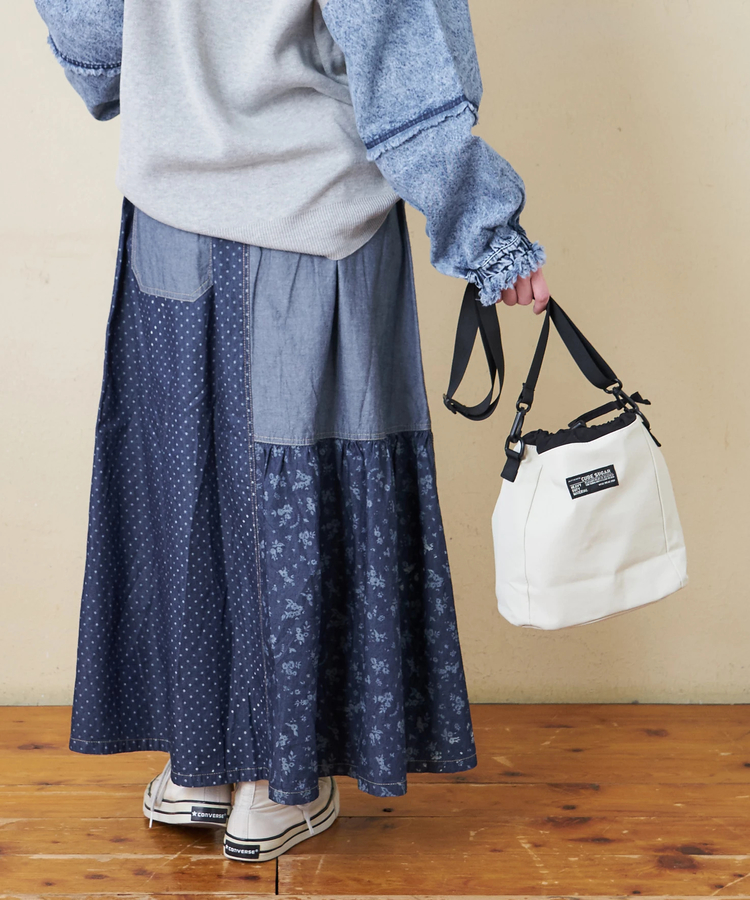 CUBE SUGAR(キューブシュガー) |【春新作8%分ポイントバック】ナイロン 巾着 ショルダーバッグ