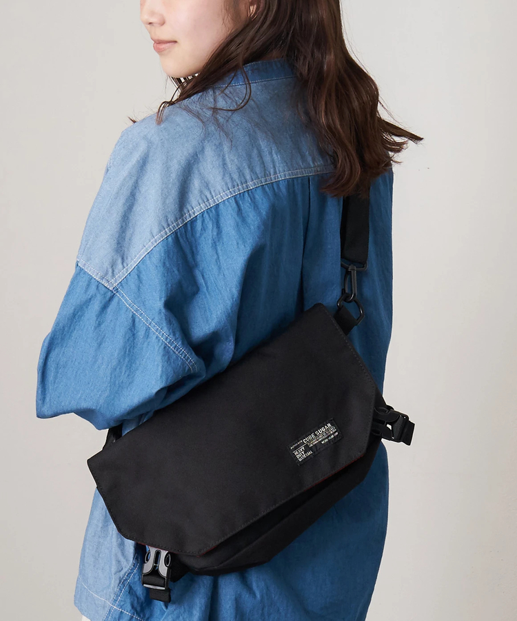 CUBE SUGAR(キューブシュガー) |【春新作8%分ポイントバック】ナイロン ミニ メッセンジャーバッグ